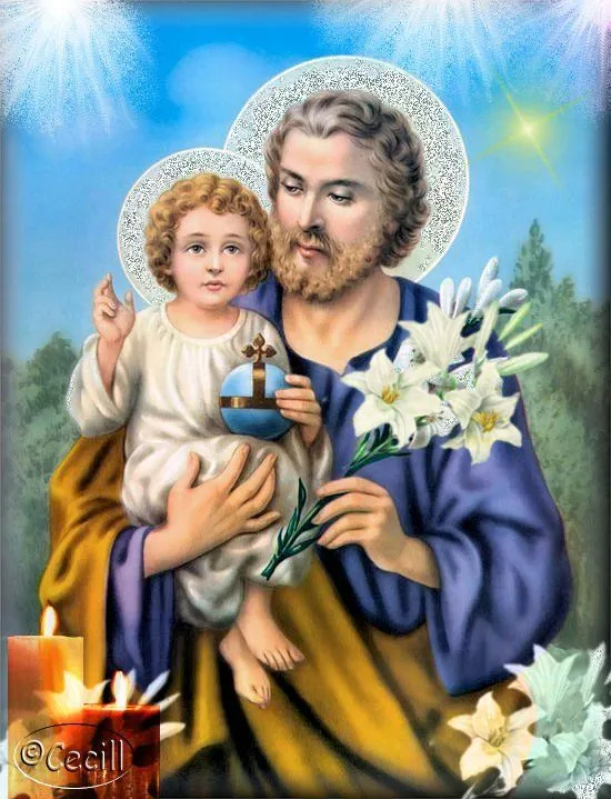 SANTORAL CATOLICO: Imagenes de San José