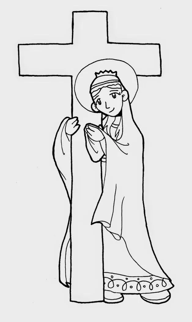SANTORAL CATOLICO: Virgen y Santos para Colorear | Cross patterns, Santa, Drawings SANTORAL CATOLICO: Virgen y Santos para Colorear | Cross patterns, Santa, Drawings