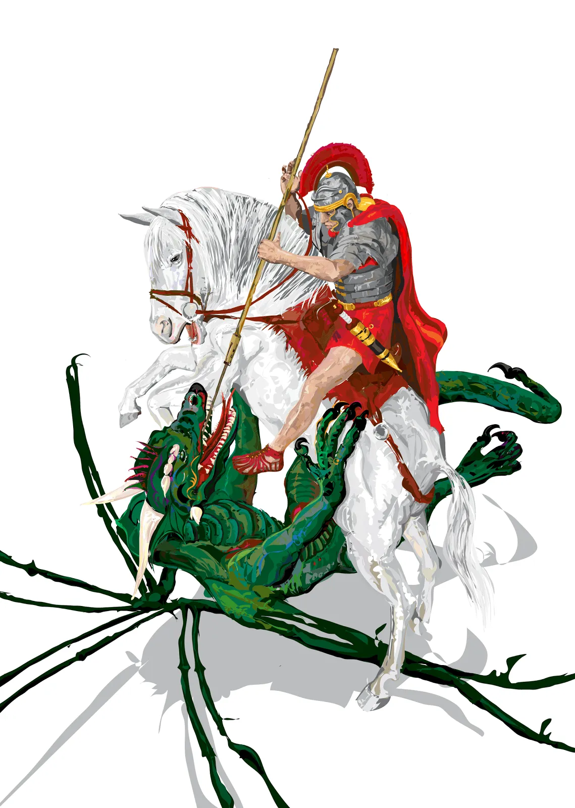 São Jorge / Saint George 5 wip | Tulio Fagim São Jorge / Saint George 5 wip | Tulio Fagim
