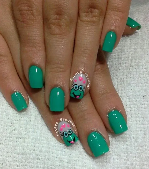 Sapitos | diseños en tus uñas | Pinterest