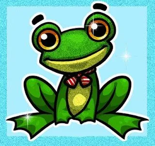 Sapo en dibujo - Imagui