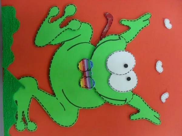 SAPO FELIZ - PRIMEIRA INFÂNCIA - JOGOS EM EVA SAPO FELIZ - PRIMEIRA INFÂNCIA - JOGOS EM EVA