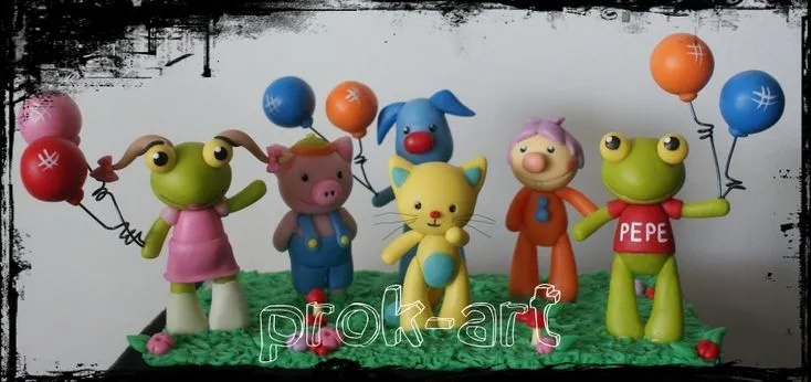 sapo pepe y sus amigos en porcelana fria - Buscar con Google ...