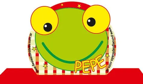 Sapo Pepe - Cajita Souvenir para imprimir - Fiestas infantiles Sapo Pepe - Cajita Souvenir para imprimir - Fiestas infantiles