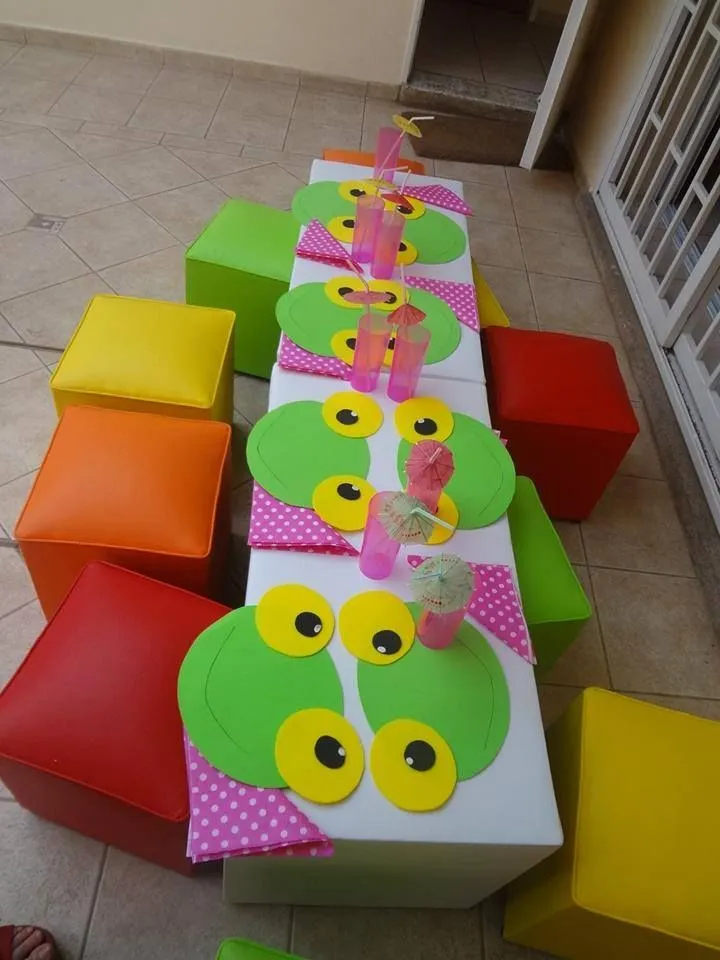 sapo pepe | cumpleaños infantiles | Pinterest | Mesas