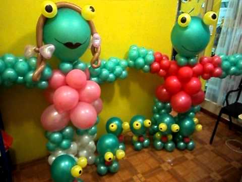 SAPO PEPE EN GLOBO CENTRO DE MESA POR GRACIELA SANABRIA 707 ...