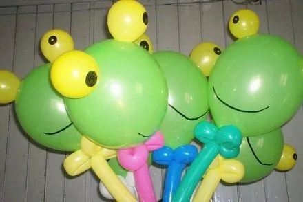 Como hacer el sapo pepe con globos decorar - Imagui Como hacer el sapo pepe con globos decorar - Imagui