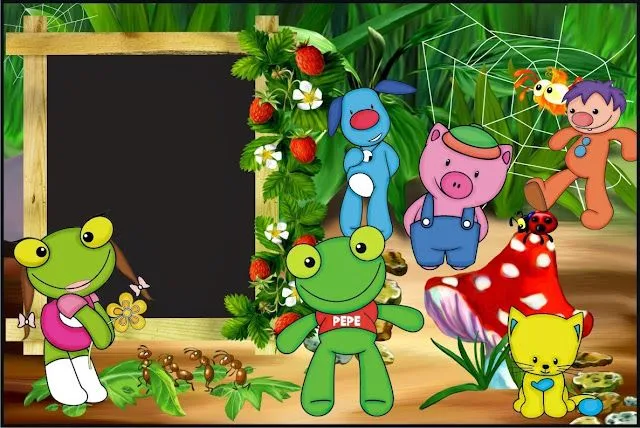Sapo Pepe y Sapa Pepa: imágenes e invitaciones para imprimir ... Sapo Pepe y Sapa Pepa: imágenes e invitaciones para imprimir ...
