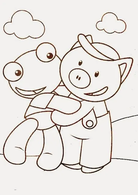 Sapo Pepe y Sapa Pepa: imágenes e invitaciones para imprimir ... Sapo Pepe y Sapa Pepa: imágenes e invitaciones para imprimir ...
