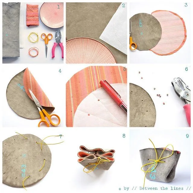 Como hacer Saquitos de Tesoros <sub>Tutorial</sub> - enrHedando