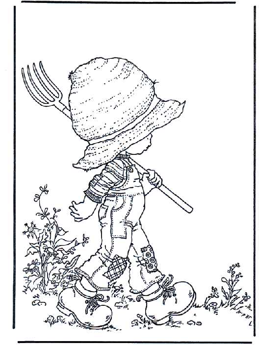 SARAH KAY PARA COLOREAR dibujos | kleurplaten | Pinterest