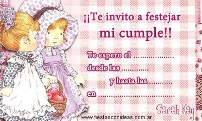Sarah Kay - Fiestas infantiles