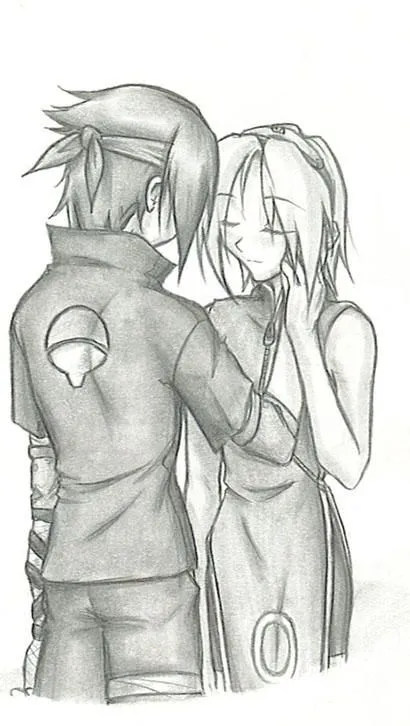 Sasuke and Sakura by ClownHunterAvis on DeviantArt