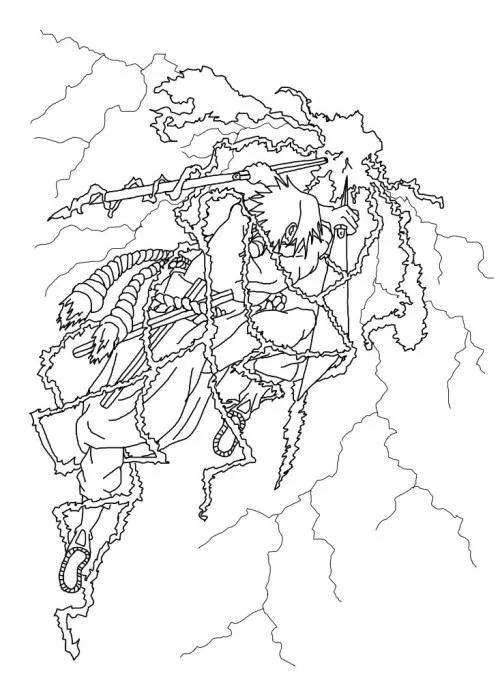 Sasuke: Chidori Nagashi by ItachiGabi on DeviantArt Sasuke: Chidori Nagashi by ItachiGabi on DeviantArt