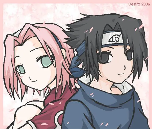 Sasuke x Sakura- glomp'd by NightMargin on DeviantArt Sasuke x Sakura- glomp'd by NightMargin on DeviantArt