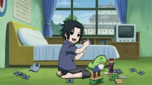 Sasuke Uchiha de chiquito | Flickr - Photo Sharing!