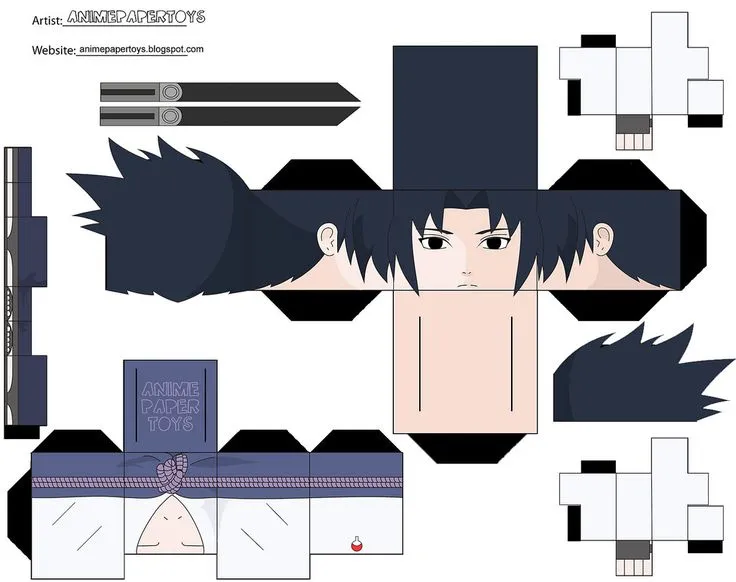 SASUKE UCHIHA (NARUTO SHIPPUDEN) | papercraft | Pinterest SASUKE UCHIHA (NARUTO SHIPPUDEN) | papercraft | Pinterest