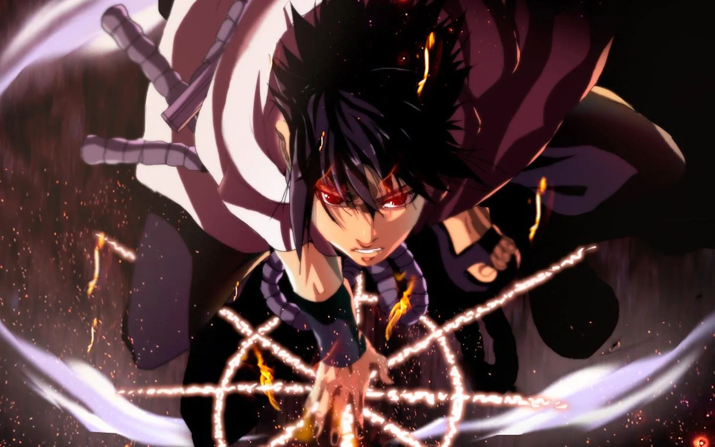 Sasuke Uchiha Summon Seal a709 HD Wallpaper Sasuke Uchiha Summon Seal a709 HD Wallpaper