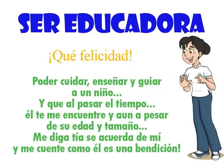 SBI BOLIVIA: PORQUE AMO SER EDUCADORA: