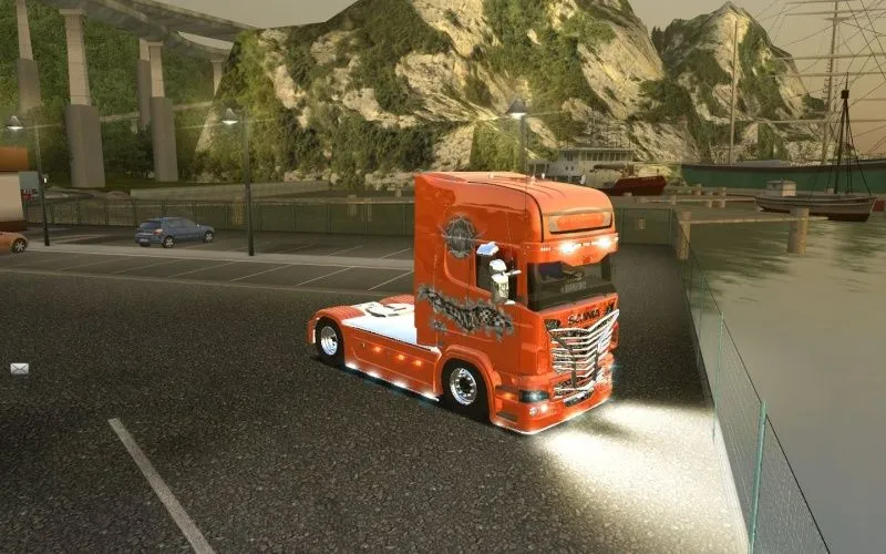 Scania r730 tuning y trailer