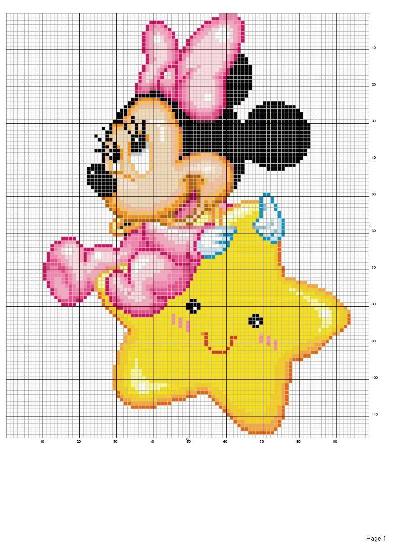 Schemi punto croce: Melanzane, Metro titti 3, Minnie e Motivo cocomero Schemi punto croce: Melanzane, Metro titti 3, Minnie e Motivo cocomero