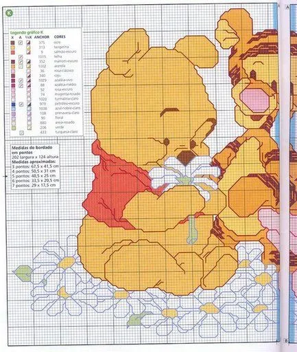 Disegni da ricamare winnie the Pooh - Imagui Disegni da ricamare winnie the Pooh - Imagui
