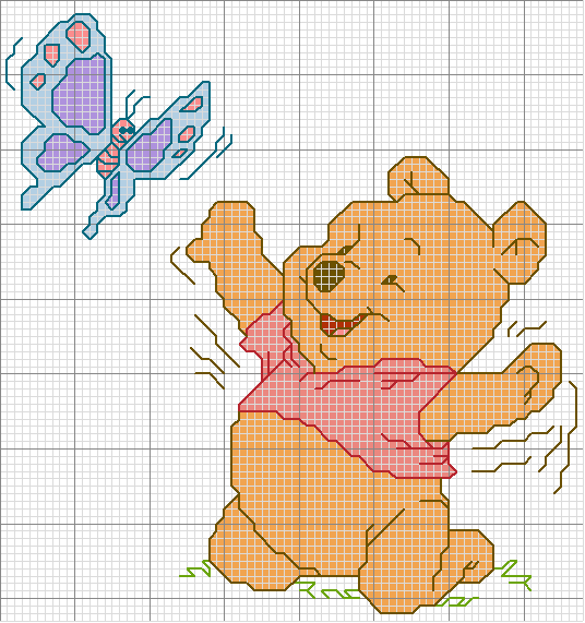 Schemi punto croce winnie the pooh gratis - Pronto Giocondo Schemi punto croce winnie the pooh gratis - Pronto Giocondo