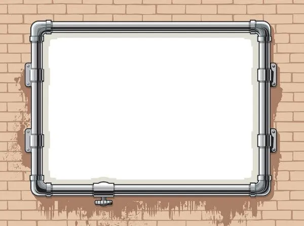 Schl sselw rter Ziegel Wand Rohrmaterial Frame Grenze Vektor ... Schl sselw rter Ziegel Wand Rohrmaterial Frame Grenze Vektor ...