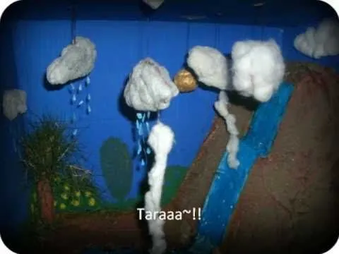 Science Project (Maqueta del Ciclo del Agua) - YouTube Science Project (Maqueta del Ciclo del Agua) - YouTube