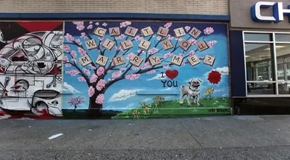 Scrabble and Graffiti Join Forces for the Perfect Marriage ...