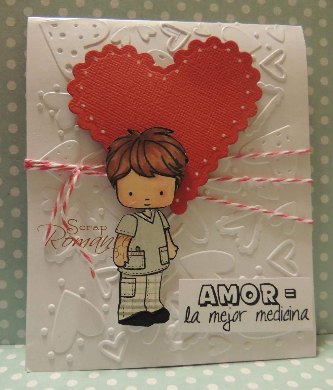 Scrap Romance: Dia 3 "Mejórate pronto"