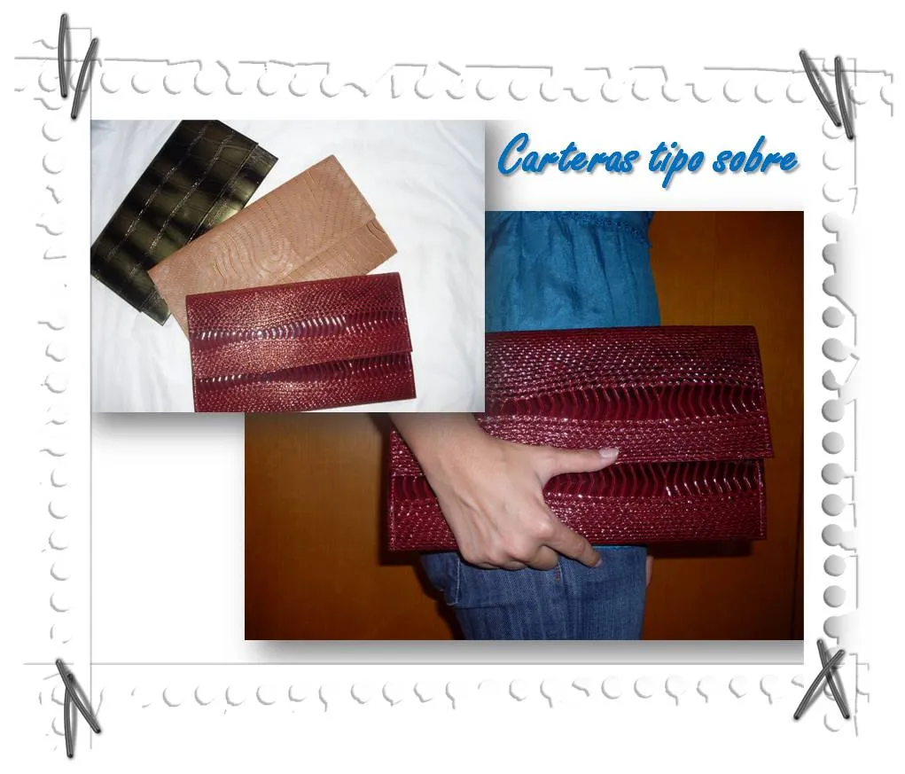 Scrap your Party: Carteras tipo sobre