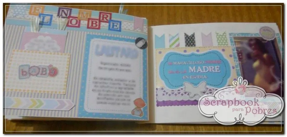 Scrapbook para Pobres: Mi Primer Scrapbook