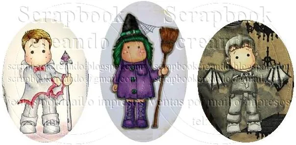 Scrapbookcreando: Imágenes para tarjetería Halloween