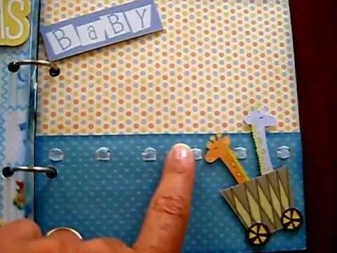 Scrapbooking - Album do Ursinho David - YouTube