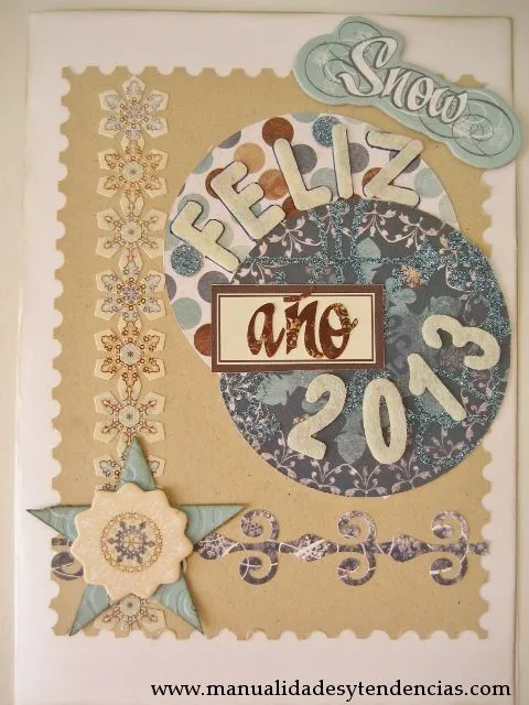 scrapbooking navidad tarjetas | facilisimo.com