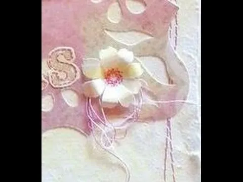 Scrapbooking- Shabby Chic - Flores en papel - Carolina Ghelfi ...