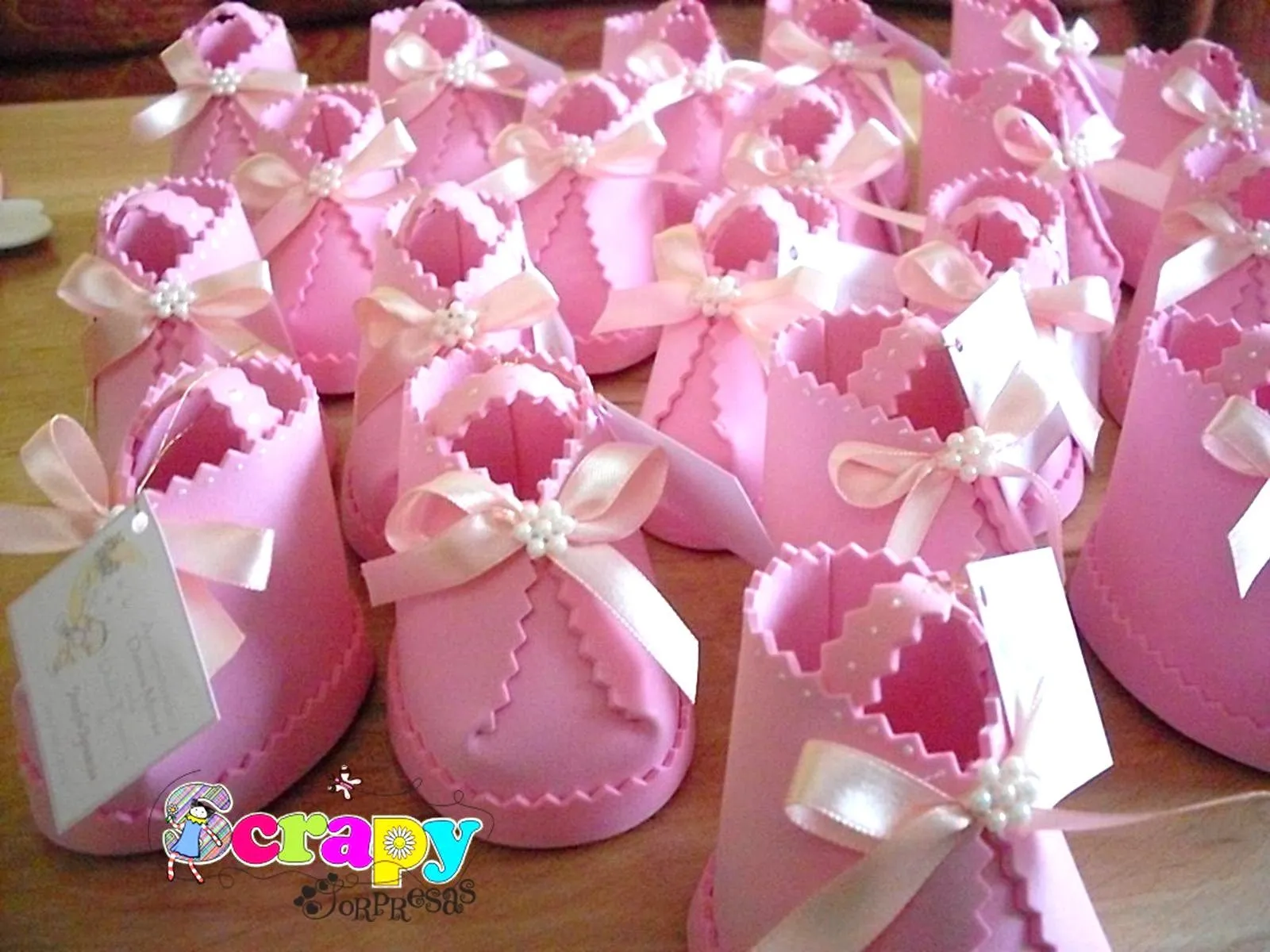 SCRAPY sorpresas: Zapatitos Baby Shower