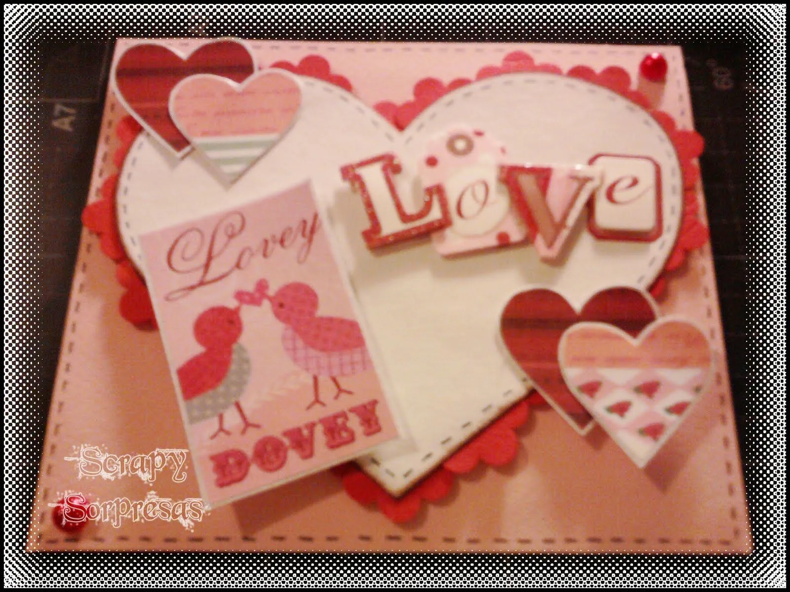 SCRAPY sorpresas: Tarjetas día del AMOR!
