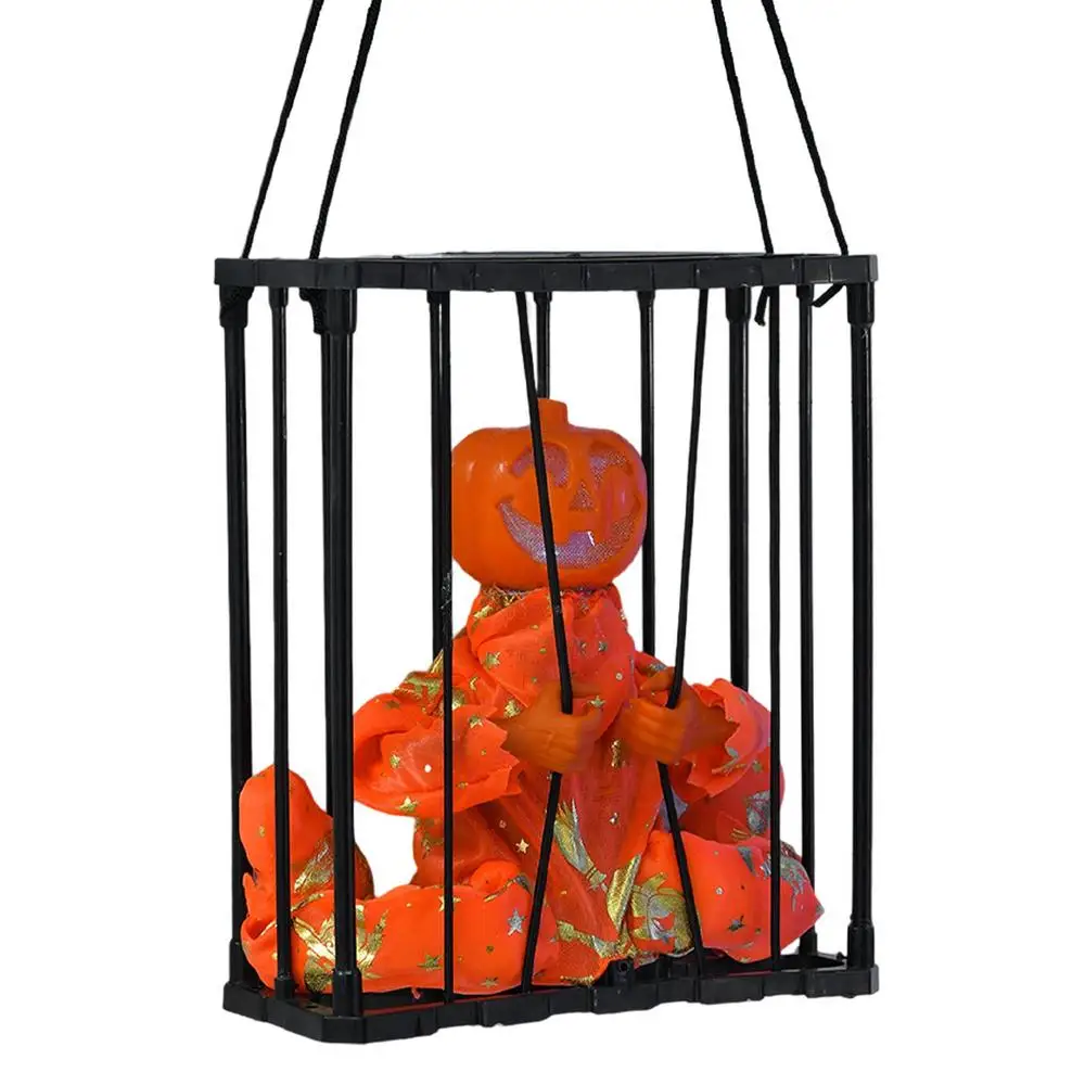 Screaming decoraciones de Halloween, Sensor de movimiento, brilla, esqueleto parlante, prisionero, jaula de luz eléctrica para Halloween - AliExpress Screaming decoraciones de Halloween, Sensor de movimiento, brilla, esqueleto parlante, prisionero, jaula de luz eléctrica para Halloween - AliExpress