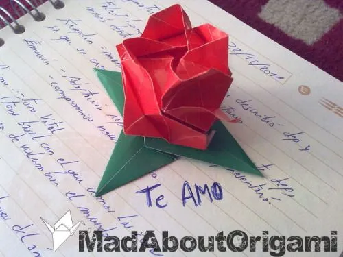 Origami amor - Imagui