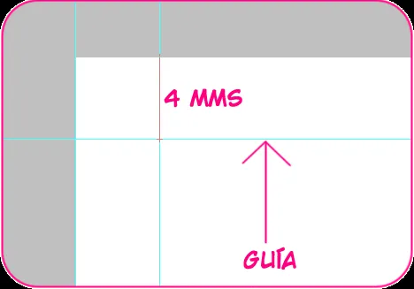 Como hacer margen para hojas blancas - Imagui