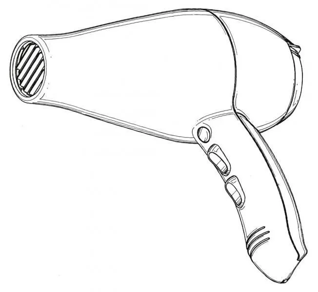 Dibujo de secador de pelo para colorear - Imagui Dibujo de secador de pelo para colorear - Imagui