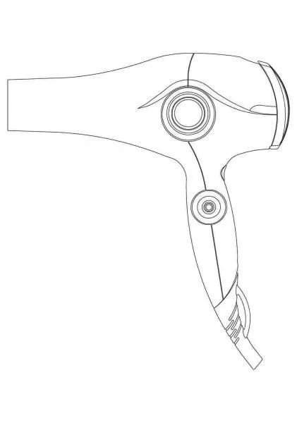 Dibujo de secador de pelo para colorear - Imagui