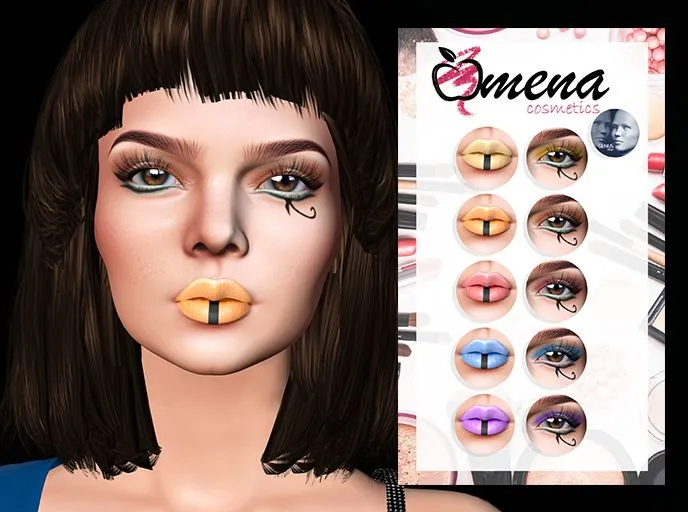 Second Life Marketplace - [OC] Omena Cosmetics Cleopatra Makeup Genus