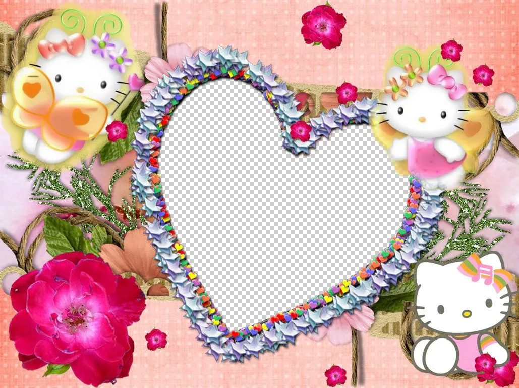 LOS SECRETOS DE KITTY: Marcos Hello Kitty: Diseño San Valentin LOS SECRETOS DE KITTY: Marcos Hello Kitty: Diseño San Valentin