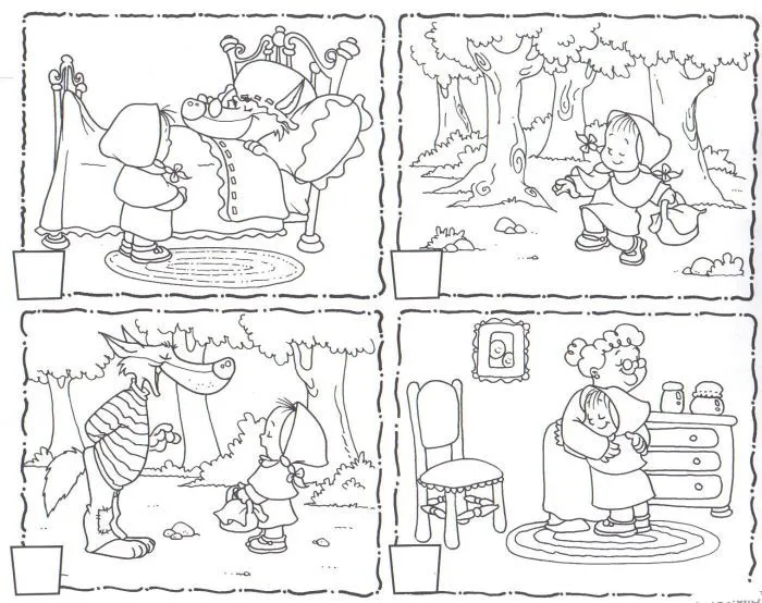 Secuencia Caperucita | cuentos | Pinterest