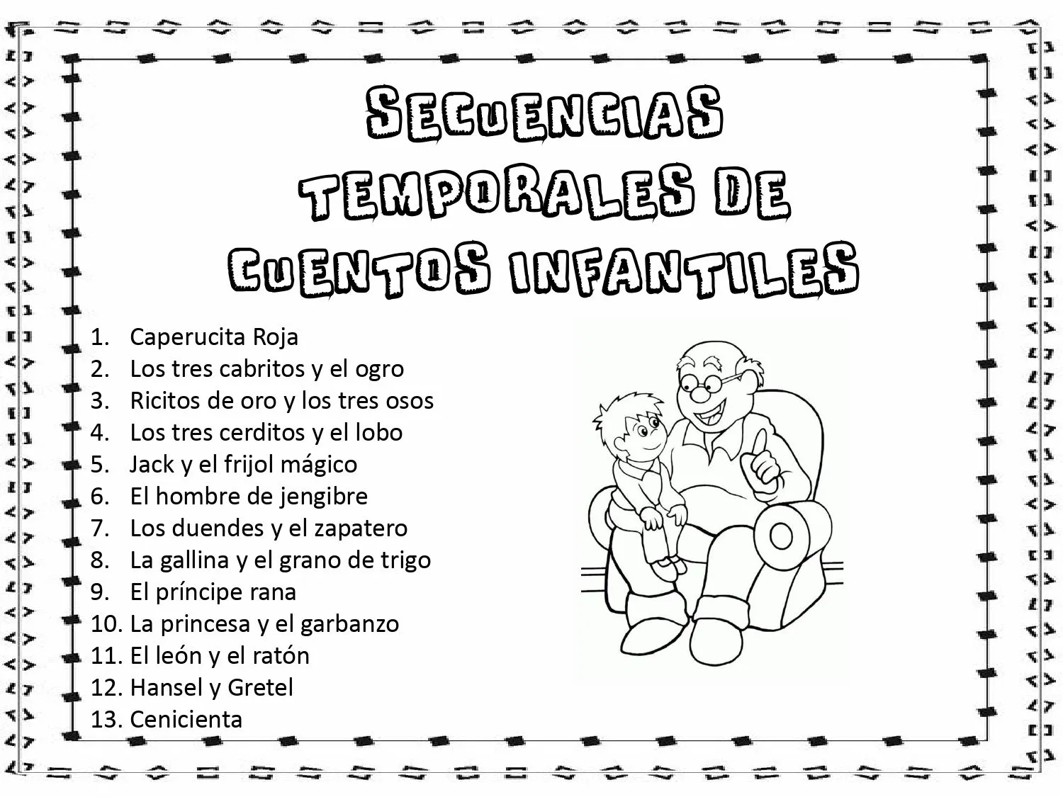 SECUENCIAS TEMPORALES CUENTOS INFANTILES (PREMIUM)
