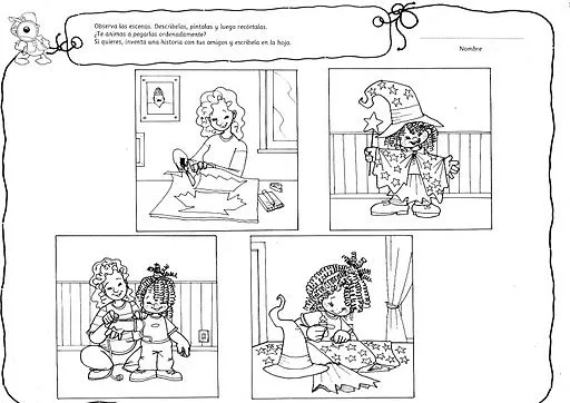 Secuencias temporales para imprimir primaria - Imagui