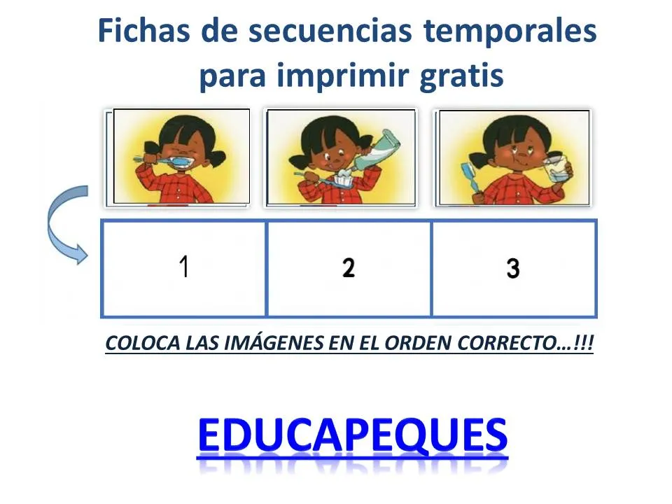 Secuencias temporales para niños: qué son y para qué sirven Secuencias temporales para niños: qué son y para qué sirven